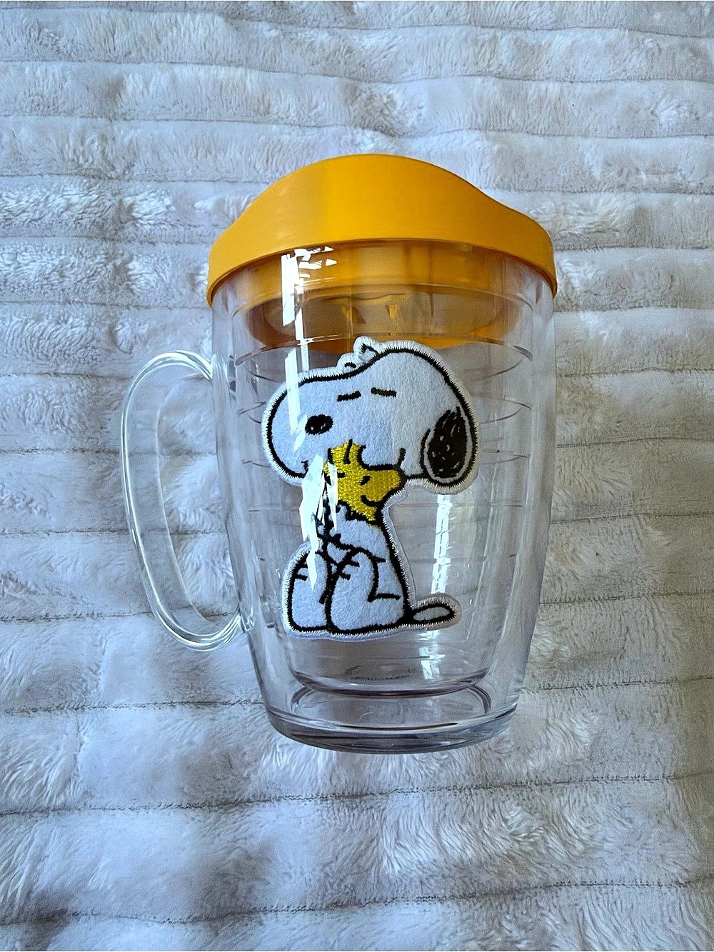 Tervis Peanuts - Felt Snoopy & Woodstock 16 oz Classic Mug with Travel Lid